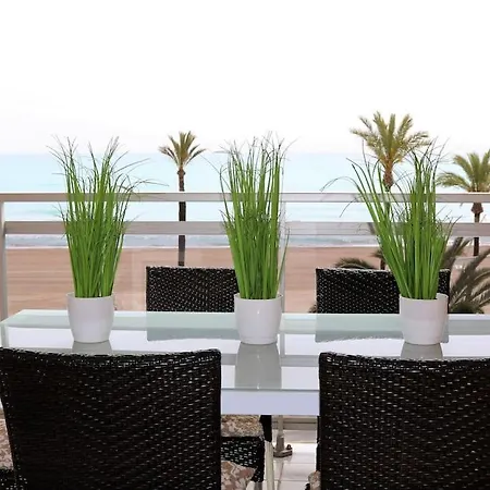Apto Berta En 1ª Linia De Playa, Piscina Y Parking Privado Peñíscola